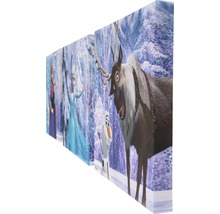 Frozen canvas met Anna, Elsa, Olaf en rendier Sven