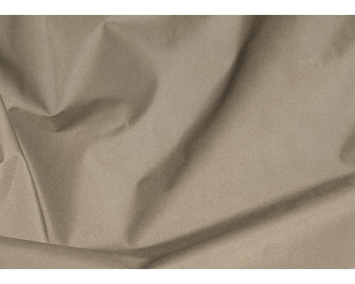 Close-up van beige stof met plooien