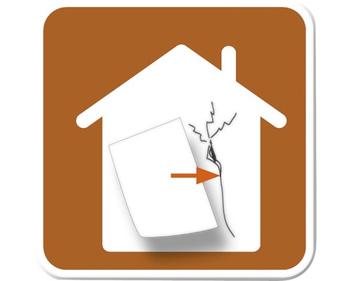 Symbool voor het verhelpen van bouwfouten