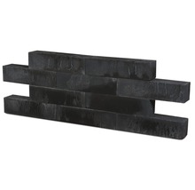 Grijze betonstapelstenen