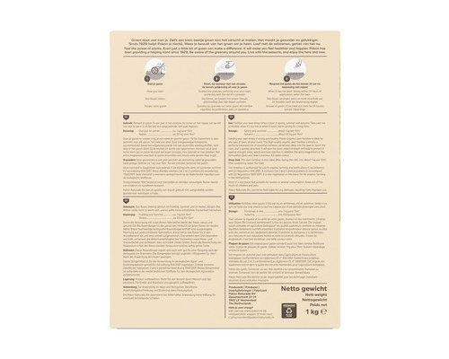 Informatie en instructies voor het gebruik van gazonmest