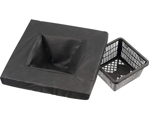 Plantbox met kunststof plantinzet