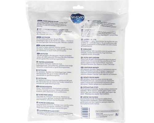 Wpro vetfilter voor afzuigkappen