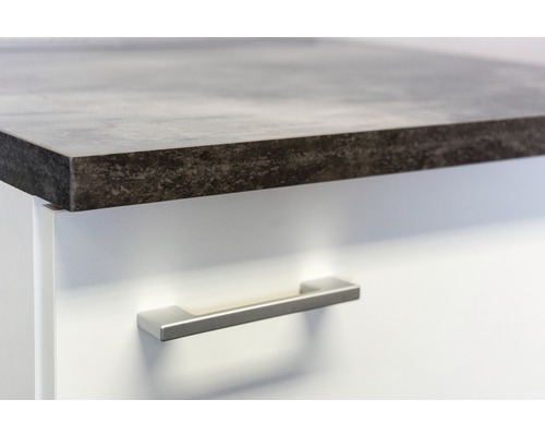 Keukenwerkblad met lade en handgreep