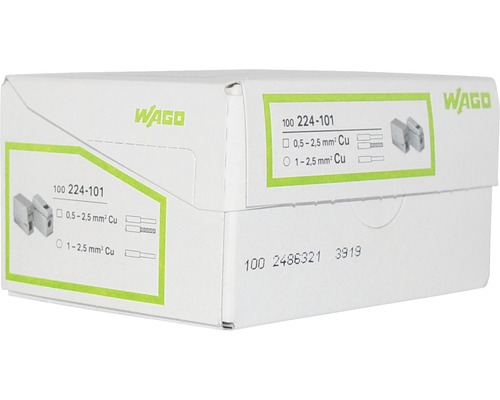 Verpakking Wago lasklemmen