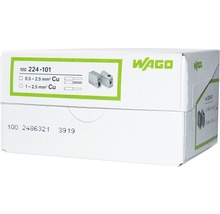 WAGO Kroonklem 224-101, 100 stuks