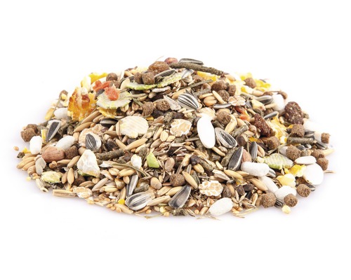 Hoop hamstervoer met granen, zaden en groenten