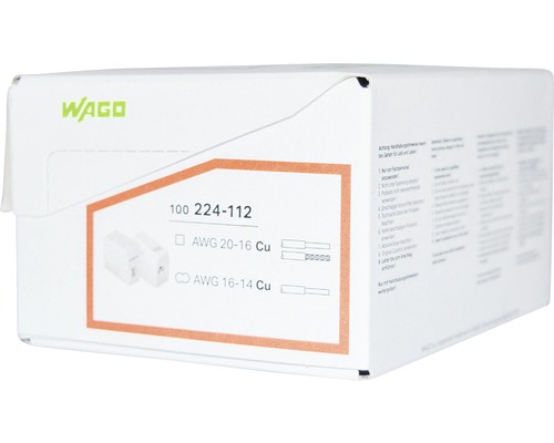 Verpakking van Wago lasklemmen