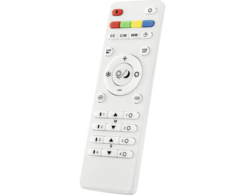 Witte afstandsbediening voor het bedienen van lampen