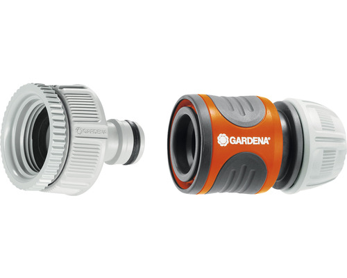Gardena slangaansluiting met waterstop