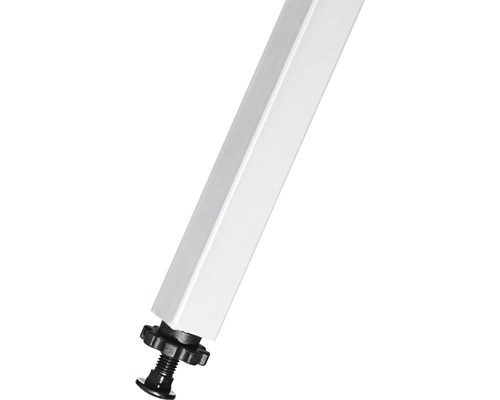 Vierkante tafelpoten met verstelbare voet