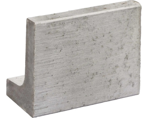 LUSIT L-steen Mini grijs 40 x 30 x 6 cm