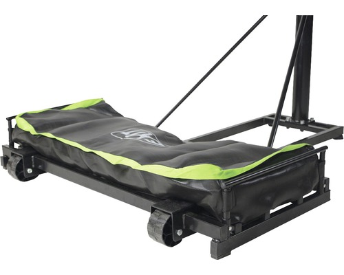 Basketballstandaard met ballastreservoir en wielen