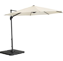 Vrijhangende parasol met voet