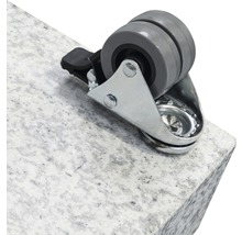 DOPPLER Parasolplaat graniet 140 kg 80x80x8/14 cm
