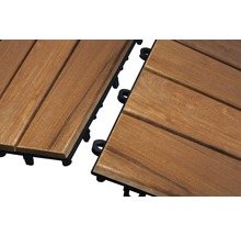 Houten terrasplanken met kliksysteem