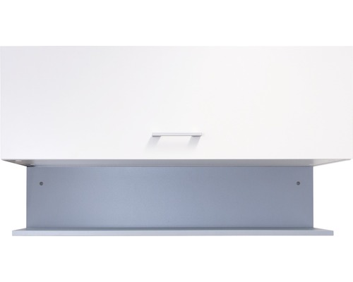 Hangende kast met een deur en een handgreep