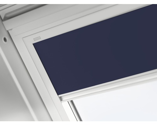 VELUX logo. Dakraam rolgordijn