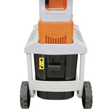 Tuinhakselaar met opvangbak en wielen