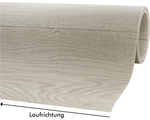 Opgedolde vloerbedekking met houtlook