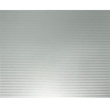 Aluminium plaat met horizontale ribbels