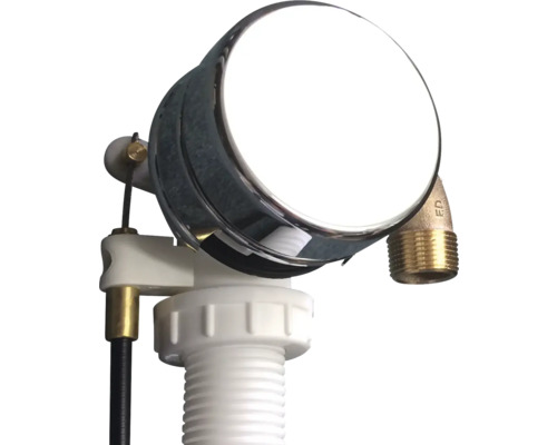 Sifon met apparaataansluiting voor wastafel