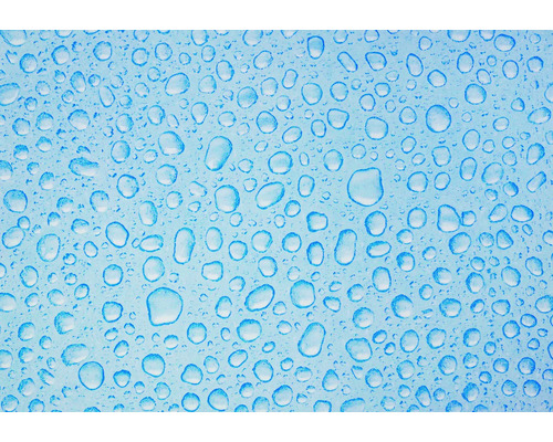 D-C-FIX Raamfolie zelfklevend druppels 45x200 cm Close-up van waterdruppels