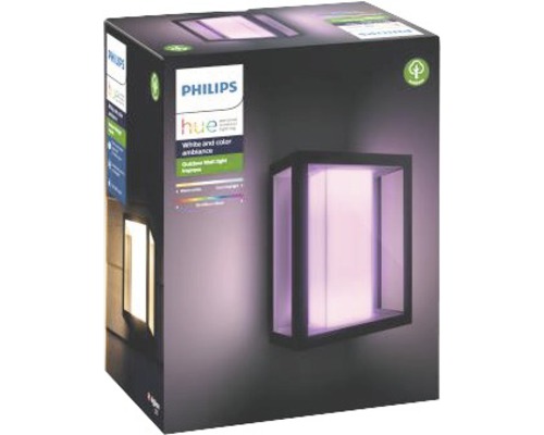Verpakking van een Philips Hue White and Color Ambiance buitenwandlamp