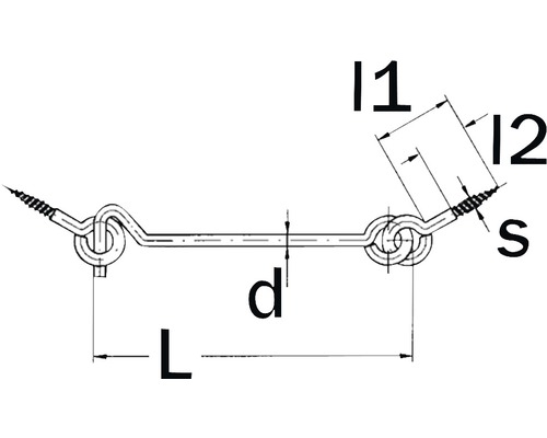 Technische tekening van een hek met afmetingen