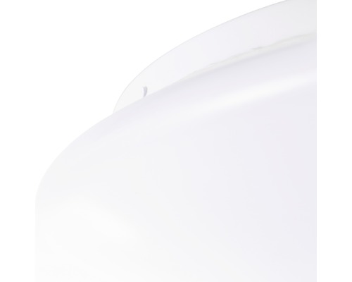 Detailopname van een witte plafondlamp