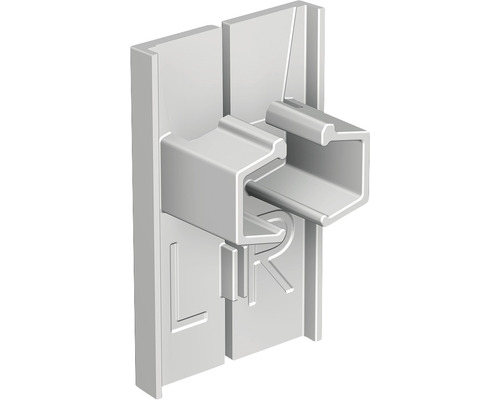 Bevestigingsclip met markering links rechts