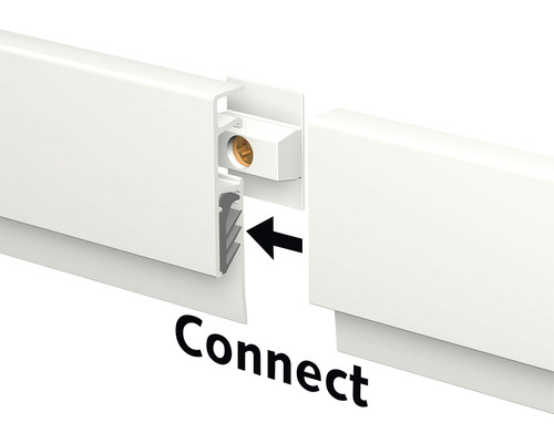 Verbindingsstuk voor deurafdichtingsprofielen