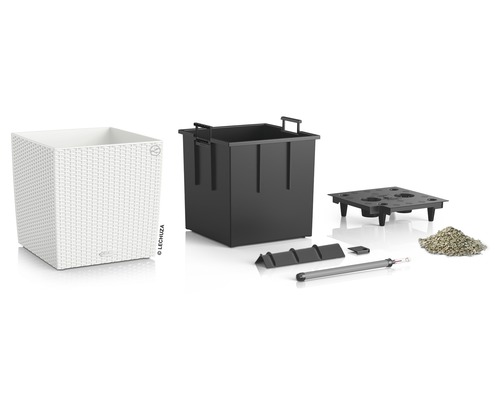 Lechuza Cube plantenbak met accessoires