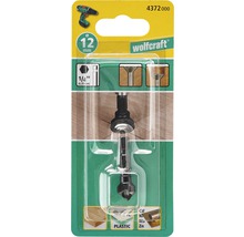 Wolfcraft verzinkboor met dieptestop, diameter 12 millimeter