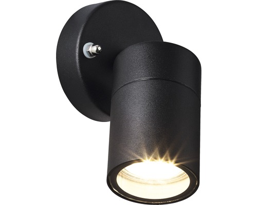 Zwarte wandlamp voor binnenverlichting