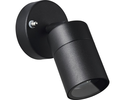 Zwarte wandlamp voor binnenshuis