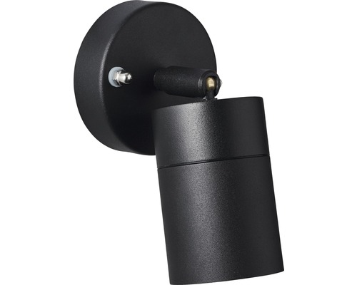 Zwarte wandlamp voor binnenshuis