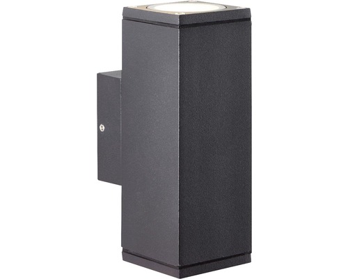 Zwarte buitenwandlamp
