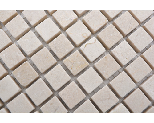 Detailopname van mozaïektegels van marmer