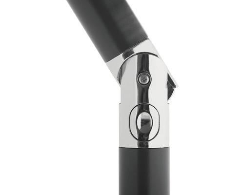 Detailopname van een verbindingsstuk met schroef