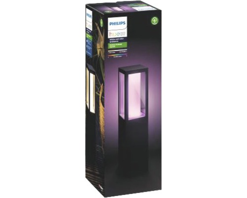 Philips Hue sokkellamp met kleurverandering in de verpakking