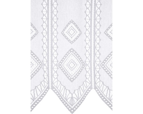 Gordijn met geometrische patronen