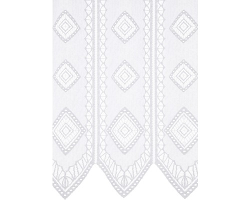 Gordijn met geometrisch patroon