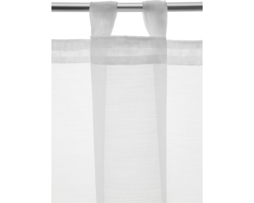 Gordijn met lusbevestiging