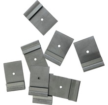 PRECIT Quadra alumium dakpanklem 55 mm pak 44 stuks