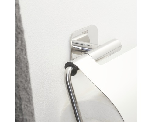 Tiger Logo metalen toiletpapierhouder voor wandmontage