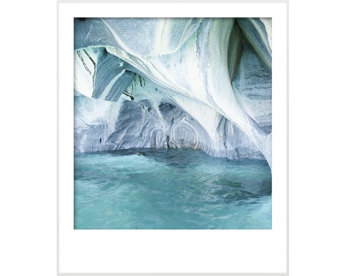 Ingelijste afbeelding met uitzicht op een grot