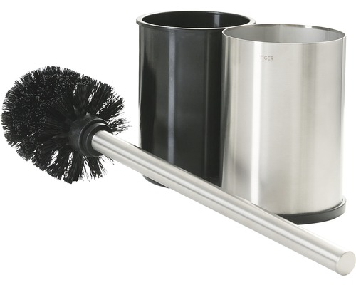 Toiletborstel met houder en aparte binnenbak