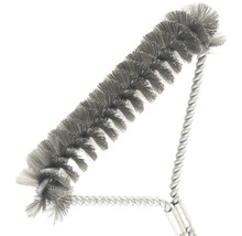 Pijpborstel met metalen draad