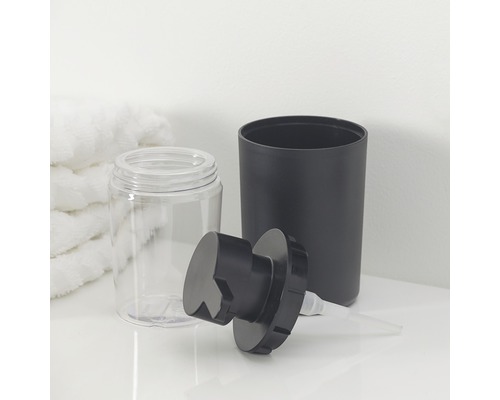 Open zeepdispenser met pomp